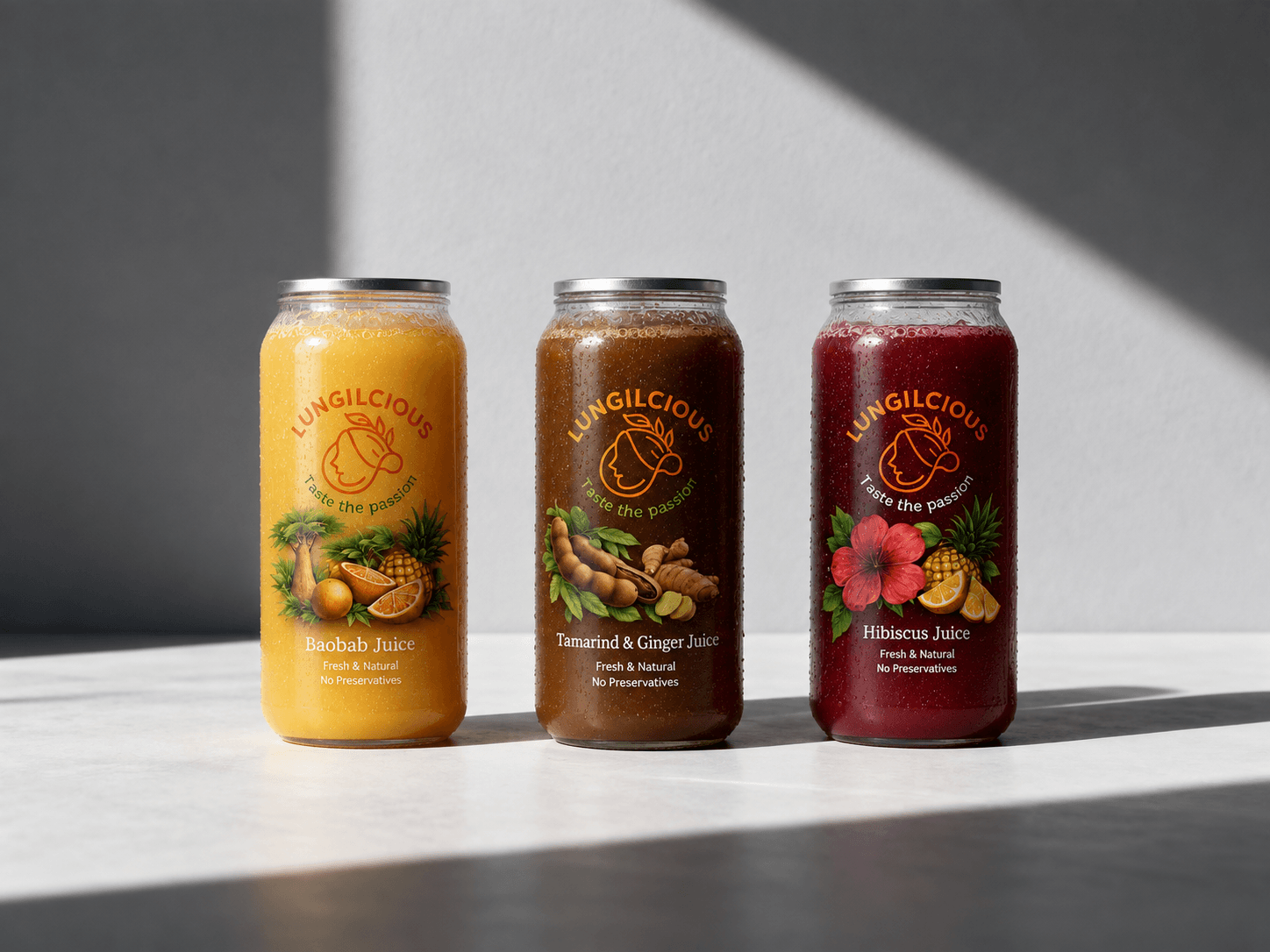 Lungilicious product and ingredient art direction