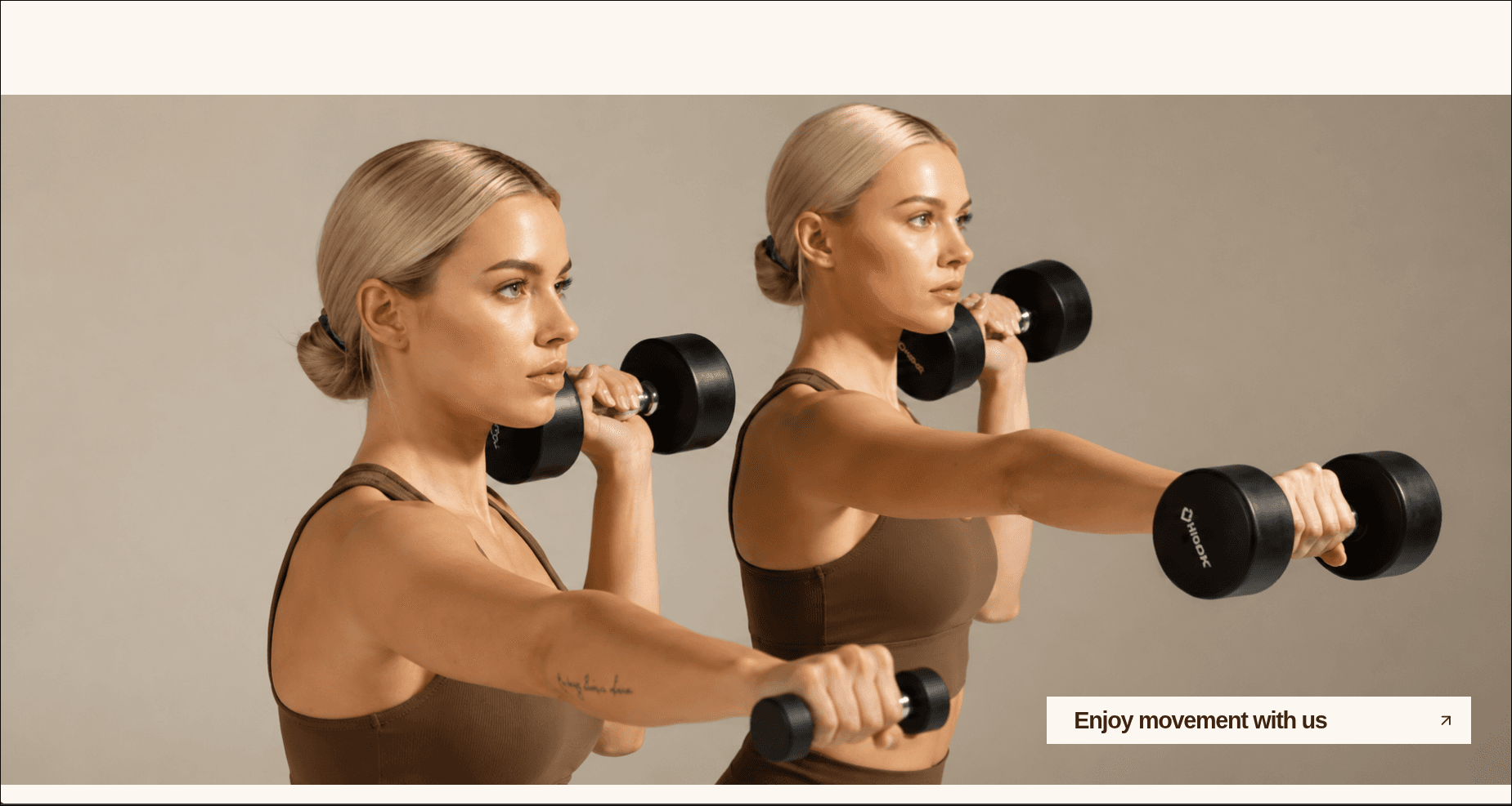 Viora movement-led studio experience